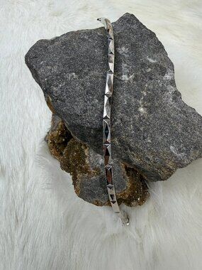 Vintage Duchess 1/20 10K Gold Filled Top Silver Tone Watch Band 8"